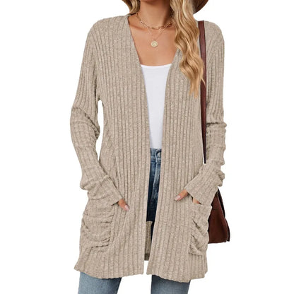 Women’s Casual Coat Cardigan – Basic Fashion Outerwear Jacket