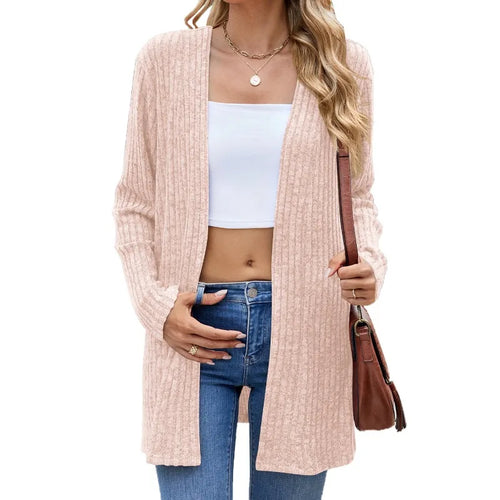Women’s Casual Coat Cardigan – Basic Fashion Outerwear Jacket