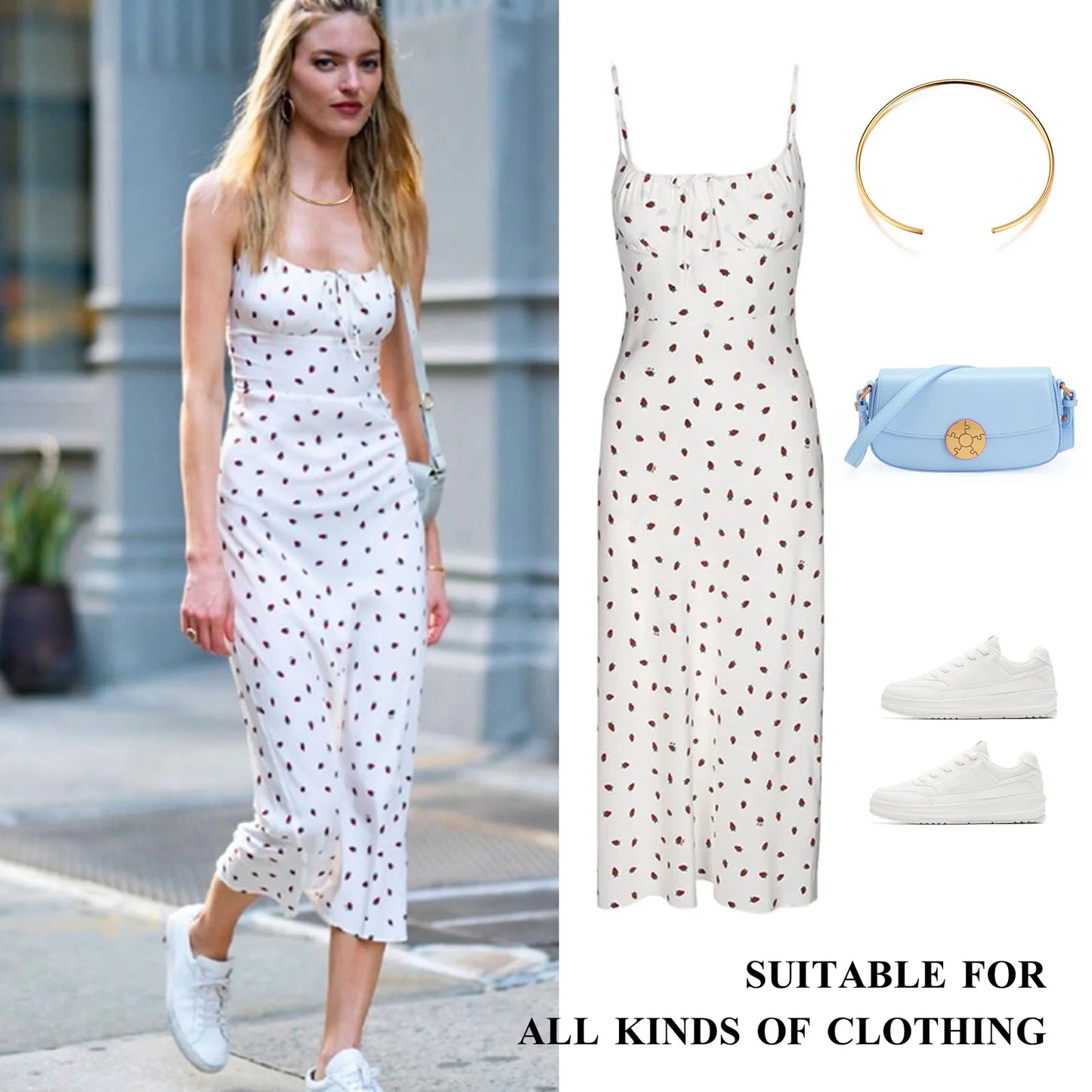 Stainless Steel Open Collar Choker – Adjustable Fit