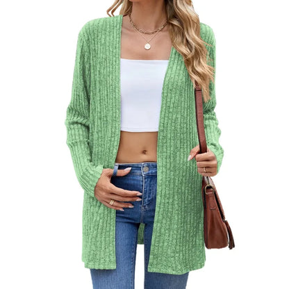 Women’s Casual Coat Cardigan – Basic Fashion Outerwear Jacket